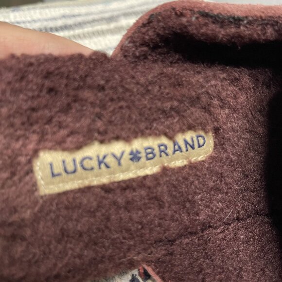 Lucky Brand Womens Suede Slip-On Mules Size 9 - Picture 5 of 7